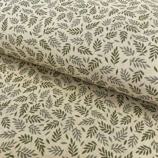 Dekorativno blago Linenlook premium Leaf Scandi