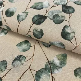 Dekorativno blago Linenlook Eucalyptus Leaves