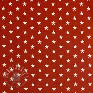 Bombažna tkanina Petit stars terra