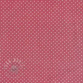 Bombažna tkanina Petit dots blush