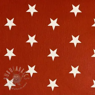 Bombažna tkanina Stars terra