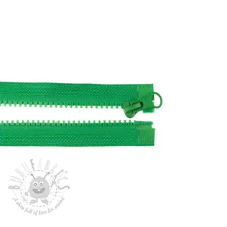Zadrga deljiva 65 cm grass green
