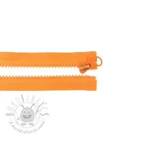 Zadrga deljiva 65 cm orange