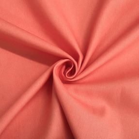 Bombažna tkanina poplin coral