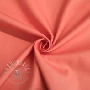 Bombažna tkanina poplin coral