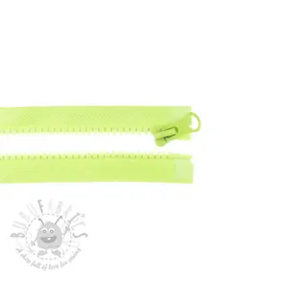 Zadrga deljiva 75 cm lime