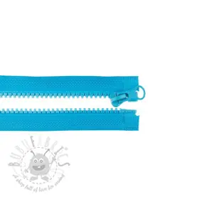 Zadrga deljiva 75 cm dark aqua