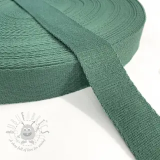 Bombažni trak 4 cm dark old green