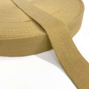 Bombažni trak 4 cm camel