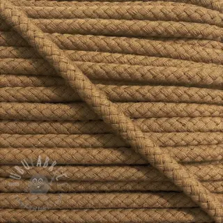 Bombažna vrvica 8 mm rjava