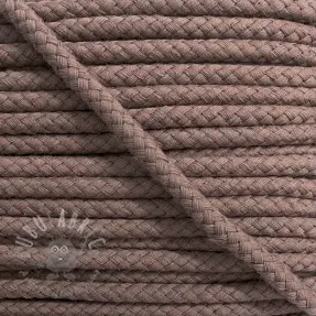 Bombažna vrvica 8 mm mauve