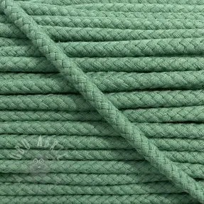 Bombažna vrvica 8 mm stara zelena