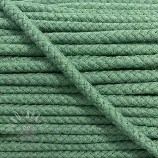 Bombažna vrvica 8 mm stara zelena