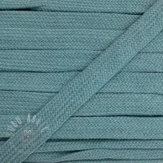 Bombažna vrvica ploska 13 mm baby blue