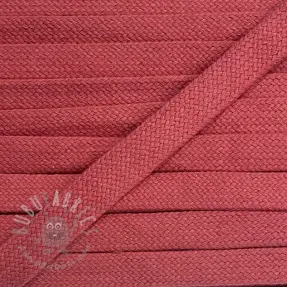Bombažna vrvica ploska 13 mm coral