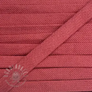 Bombažna vrvica ploska 13 mm coral