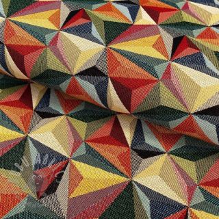 Dekorativno blago GOBELIN PREMIUM Colourful triangles