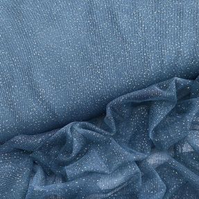 Tyl na TUTU ROYAL SPARKLE jeans silver