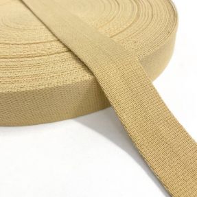 Bombažni trak 4 cm light yellow