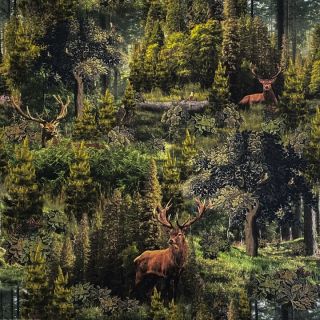 Dekorativna tkanina Ancient forest digitalni tisk