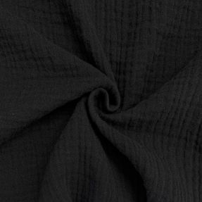 Dvojitá gázovina/mušelín black