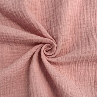 Dvojna gaza/muslin soft rose