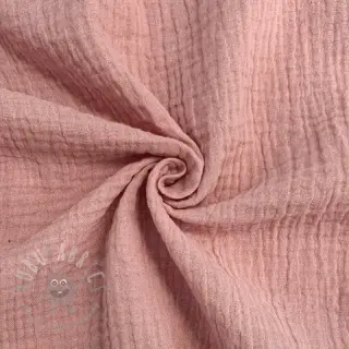 Dvojna gaza/muslin soft rose