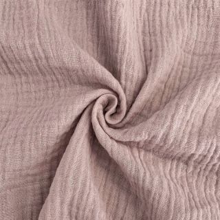 Dvojna gaza/muslin old rose
