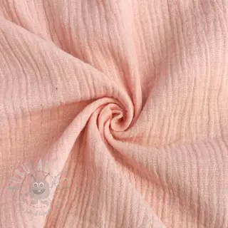Dvojna gaza/muslin light rose