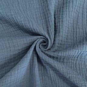 Dvojna gaza/muslin jeans blue