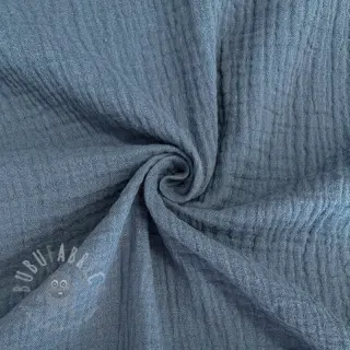 Dvojna gaza/muslin jeans blue