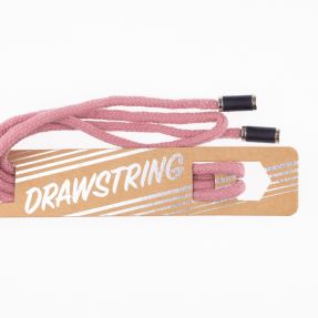 Vrvica za kapuco s konicami 115 cm HEAD3 old pink