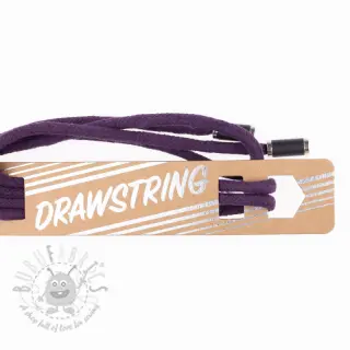 Vrvica za kapuco s konicami 115 cm HEAD3 violet