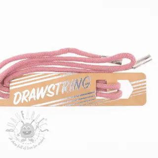 Vrvica za kapuco s konicami 115 cm HEAD2 old pink
