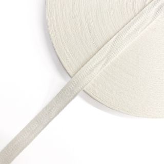Keper trak bombažen 15 mm off white