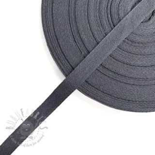 Keper trak bombažen 15 mm grey