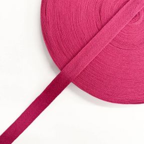 Keper trak bombažen 15 mm fuchsia