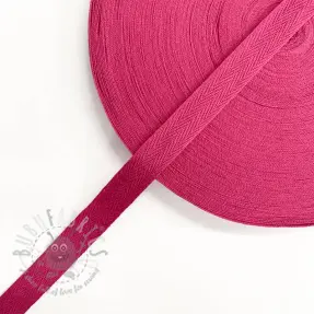 Keper trak bombažen 15 mm fuchsia