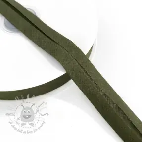 Obrobni trak bombaž camo green