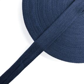 Keper trak bombažen 25 mm dark blue