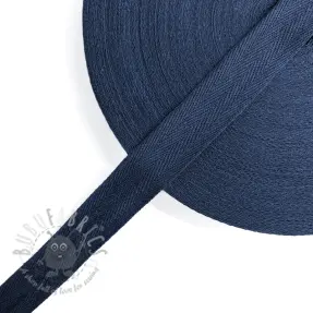 Keper trak bombažen 25 mm dark blue