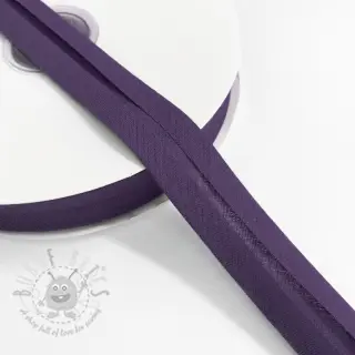 Obrobni trak bombaž violet