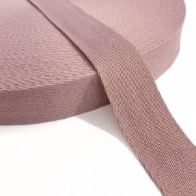 Bombažen trak 4 cm washed pink