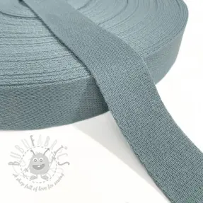 Bombažen trak 4 cm cloud blue
