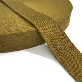 Popruh bavlna 4 cm golden brown