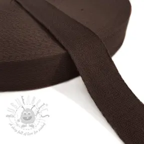 Bombažen trak 4 cm dark mocha