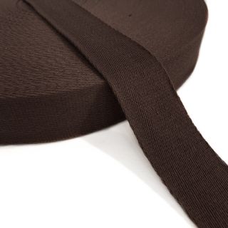 Bombažen trak 4 cm dark mocha