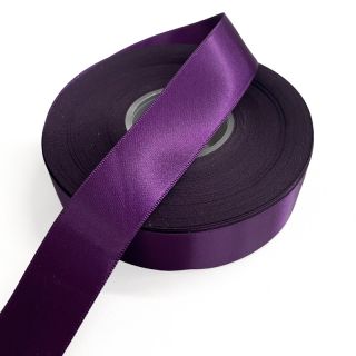 Saten trak obojestranski 25 mm purple