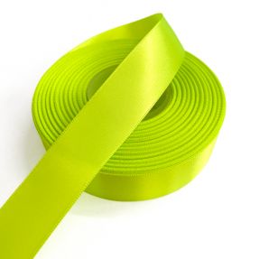 Saten trak obojestranski 25 mm neon yellow