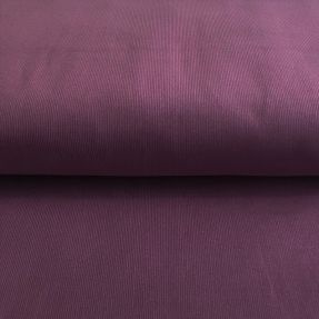 Prani rebrasti žamet aubergine